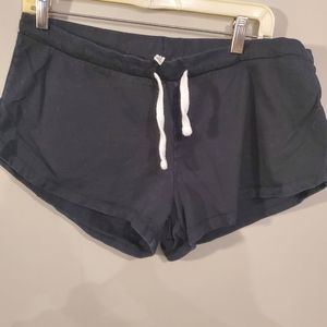 H&M sweatshorts, black, medium